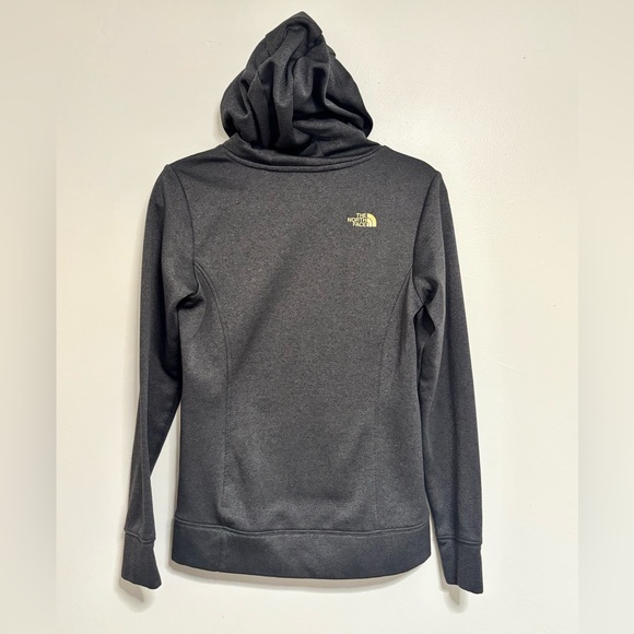 The North Face Dark Gray Hoodie with Gold Small - Picture 4 of 4